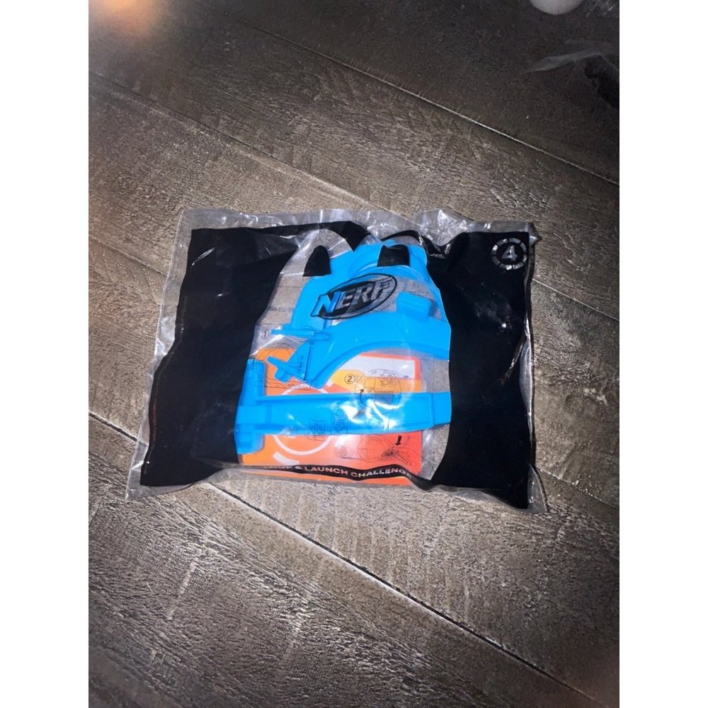 McDonald’s Nerf new happy meal toy number 4 “loop & launch challenge”